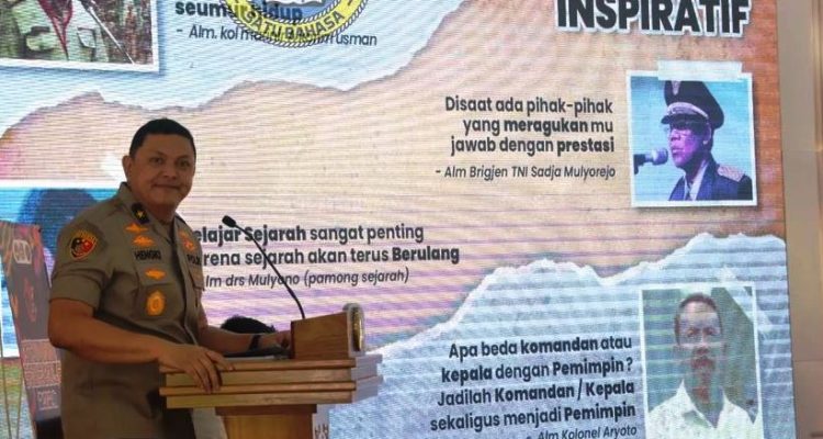 Berigjen Pol Dokter Hengki Haryadi Motivasi Pelajar SMA Taruna Nusnatara