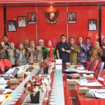 Walikota Eva Dwiana Sambut kenker TIM TPUPPD Provinsi