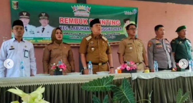 Wabup Lamtim Buka Rembuk Stunting Tingkat Kecamatan se-Kabupaten Lampung Timur