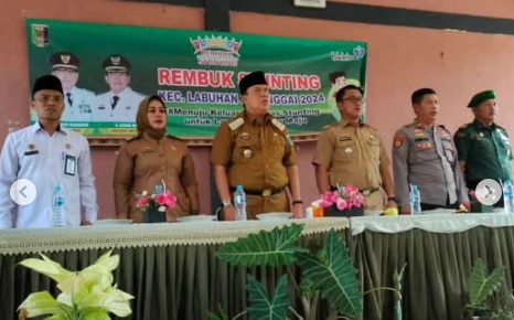 Wabup Lamtim Buka Rembuk Stunting Tingkat Kecamatan se-Kabupaten Lampung Timur