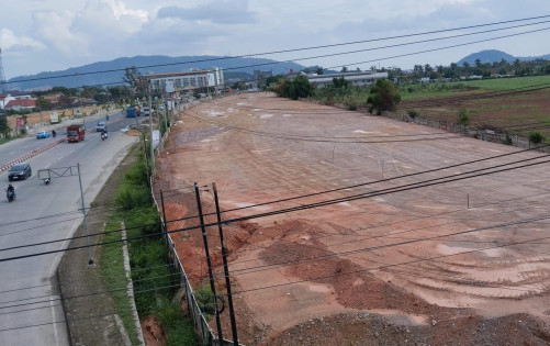 Lahan bekas hutan kota Bandar Lampung di Jalan By Pass Soekarno Hatta. Foto : Tampan Fernando/Rilis.id