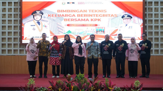 Bimbingan Teknis Keluarga Berintegritas di Gedung Sumergo, Rabu (6/3/2024). Foto : ist