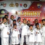 11 Atlet Taekwondo Sumja Polsek Natar Boyong Mendali Kapolri Cup 2024