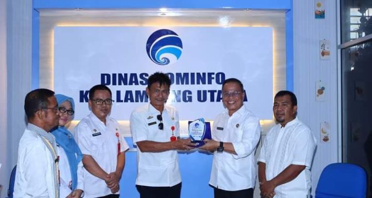 Kominfo Kabupaten Lampung Utara Terima Kunker Kominfo Kabupaten OKU