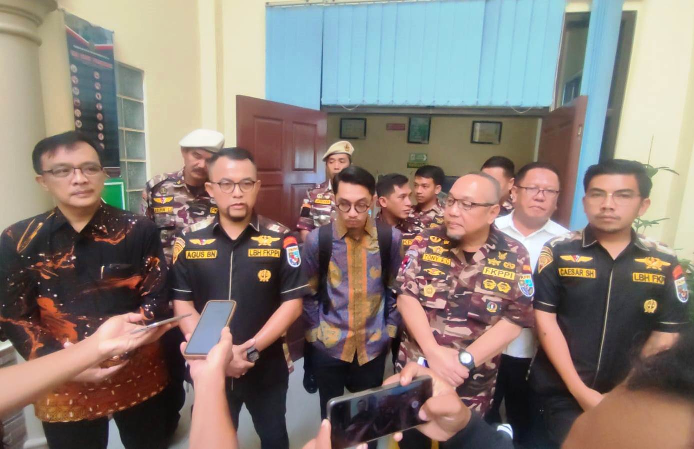 PD VIII KB FKPPI Lampung Beri Dukungan Moril Untuk Pra Peradilan Agus Nompitu