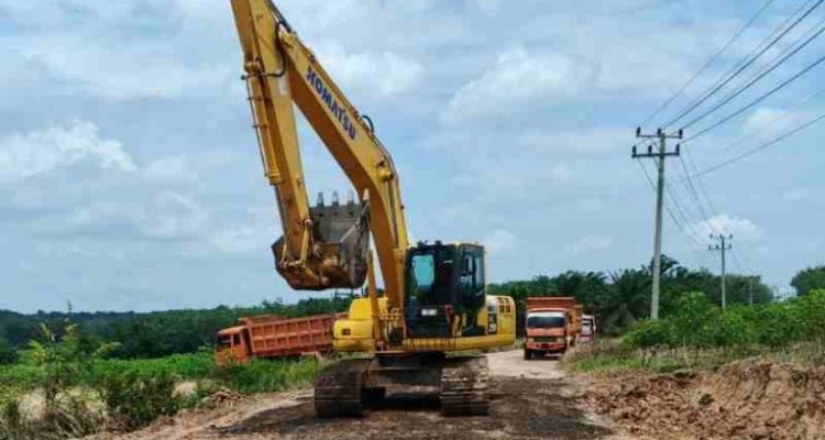 Pemprov Perbaiki Ruas Tajab-Adi Jaya Way Kanan