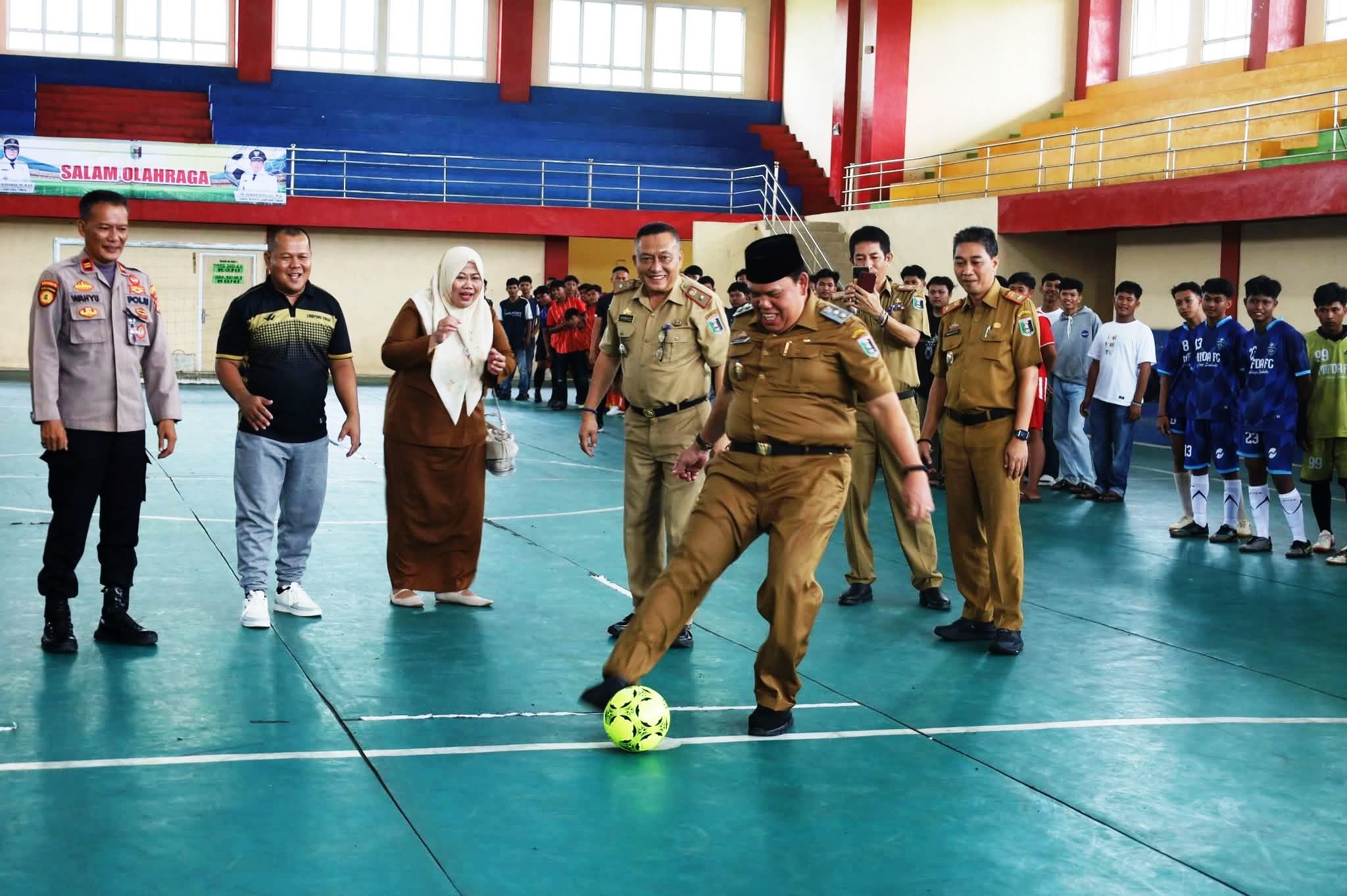 Kabid Disparpora Muhaimin: Seleksi Atlet Pelajar Se-Lamtim untuk persiapan Porprov 2026