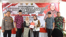 Dapil I Bandar Lampung Gelar Sosialisasi Pembinaan Ideologi Pancasila